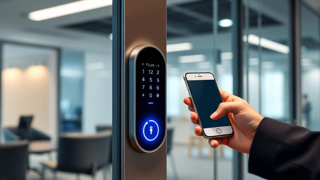 Terminal kontroli dostępu TTlock z otwieraniem przez smartfon
